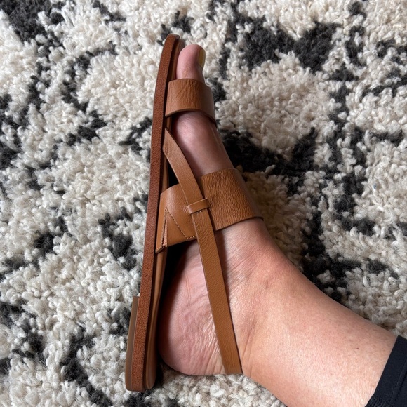 Cole Haan Tan Leather Sandals - Picture 6 of 6